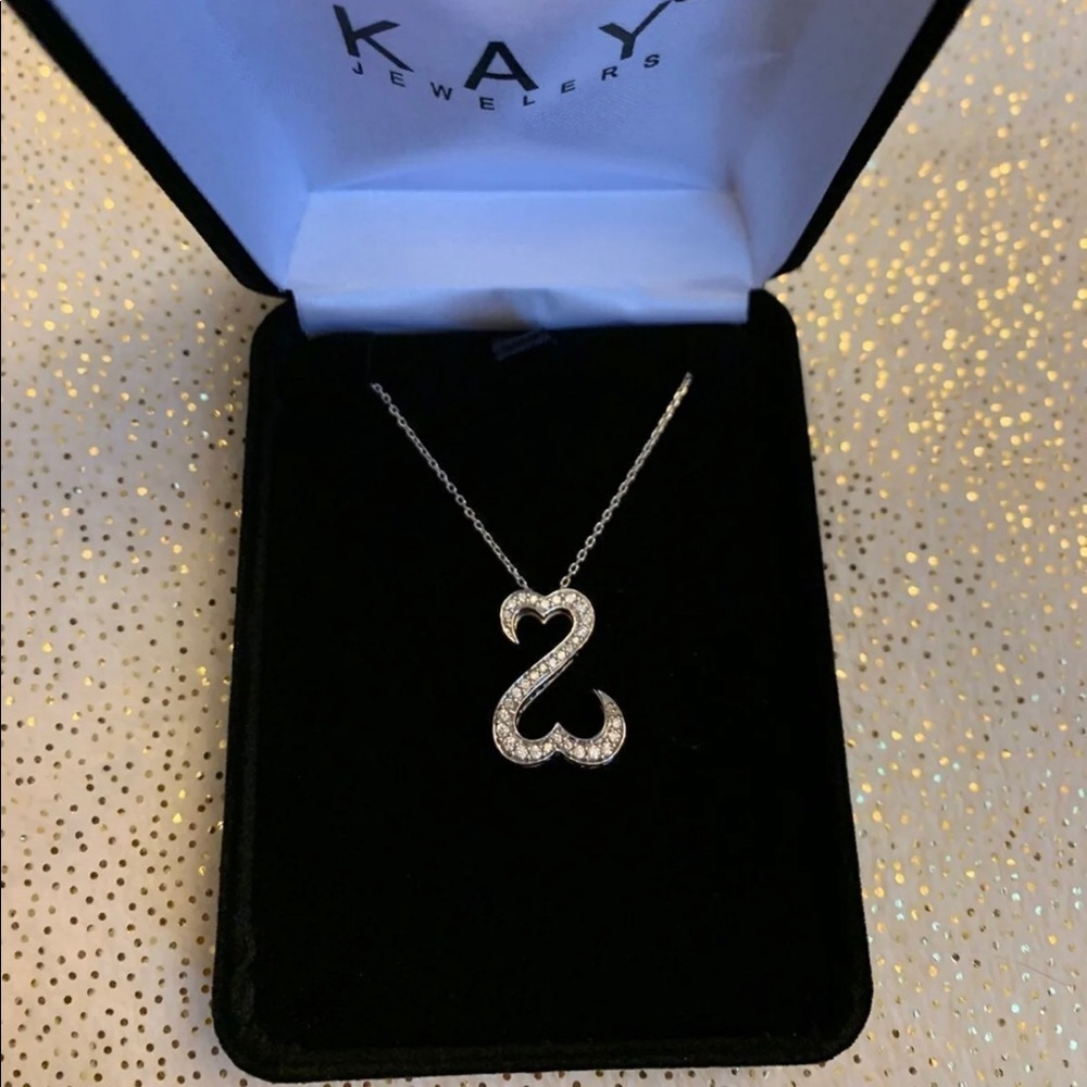 RETIRED 14K WHITE GOLD 1/3 ct. DIAMOND